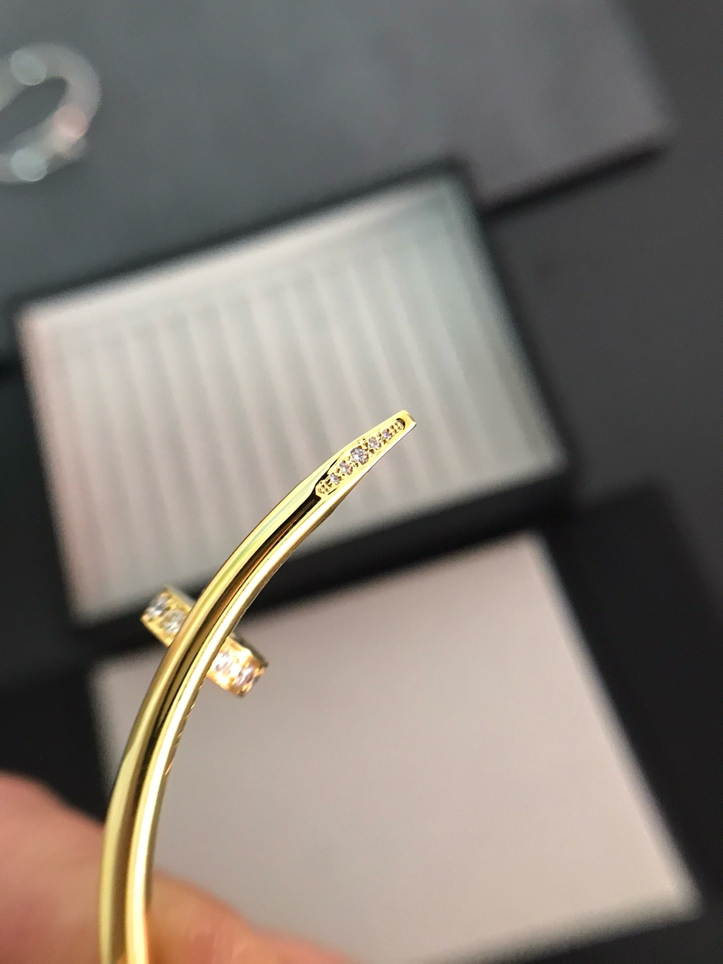[Lucky Star]JUSTE BRACELET 3.5MM DIAMONDS