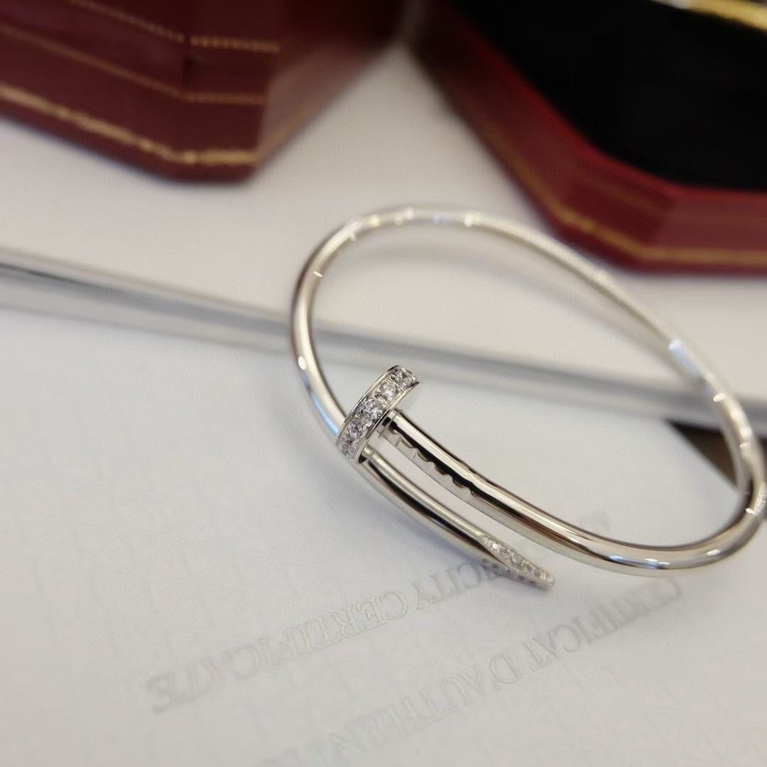 [Lucky Star]JUSTE BRACELET 3.5MM DIAMONDS