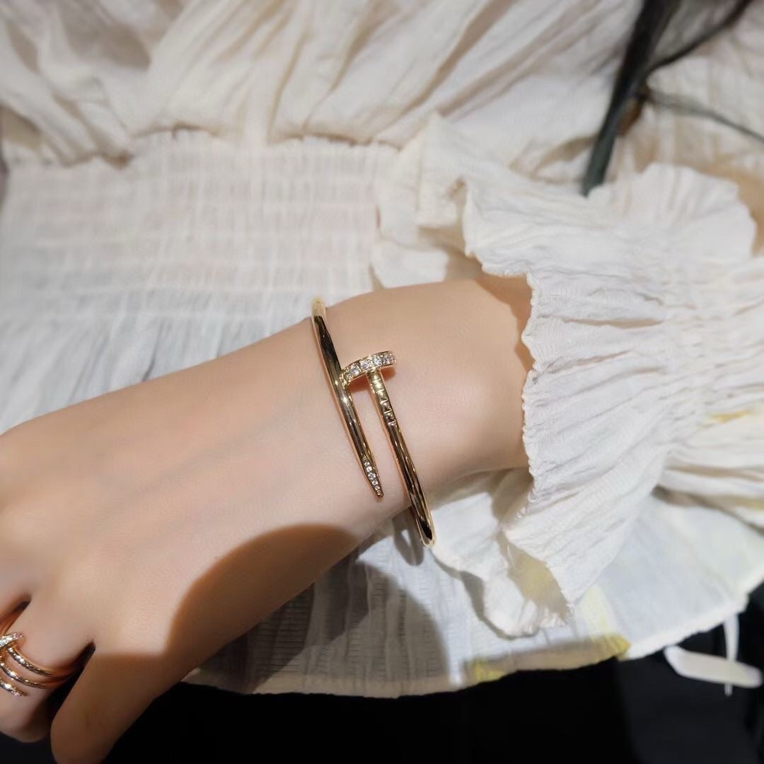 [Lucky Star]JUSTE BRACELET 3.5MM DIAMONDS