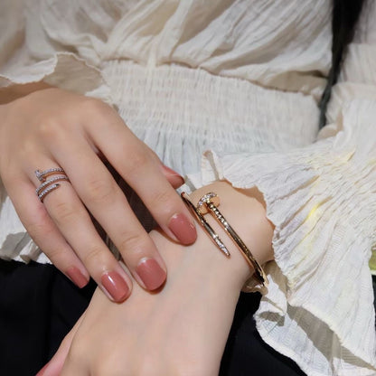 [Lucky Star]JUSTE BRACELET 3.5MM DIAMONDS