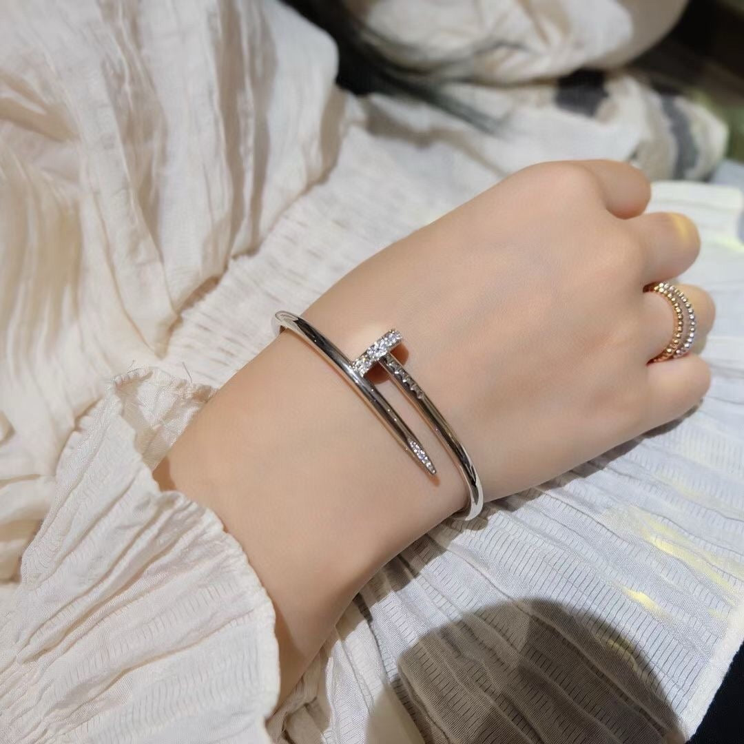 [Lucky Star]JUSTE BRACELET 3.5MM DIAMONDS
