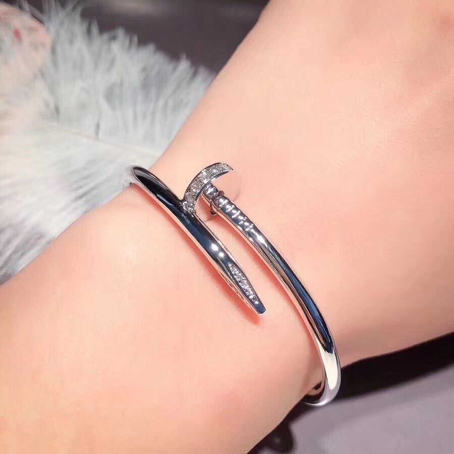 [Lucky Star]JUSTE BRACELET 3.5MM DIAMONDS