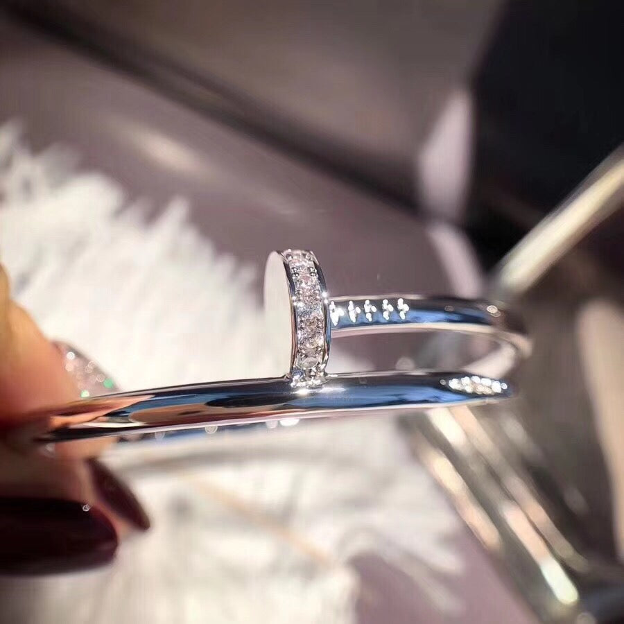 [Lucky Star]JUSTE BRACELET 3.5MM DIAMONDS