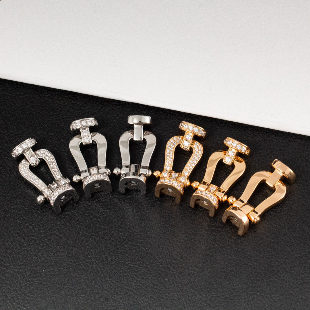 [Lucky Star]FORCE LARGE HORSESHOE NO DIAMOND BRACELET SILVER