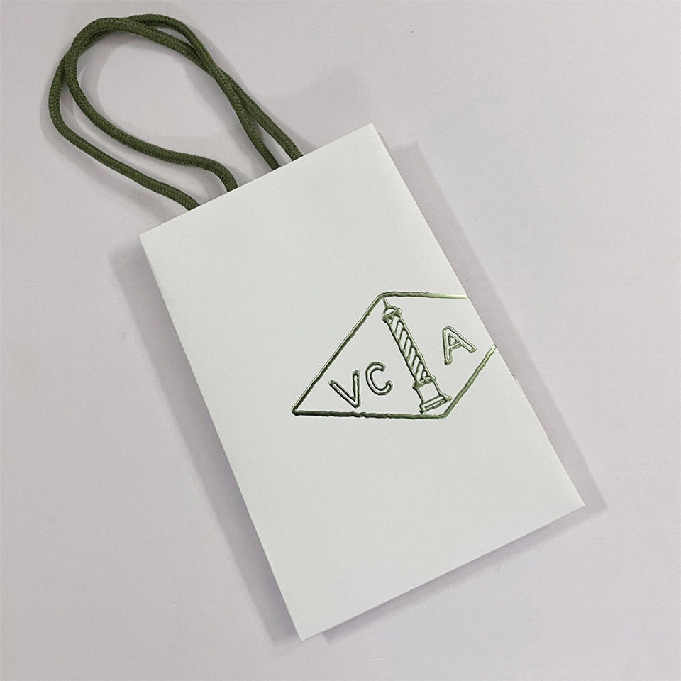 [Lucky Star]VA CLOVER BRACELET NECKLACE RING BOX GIFT BAG