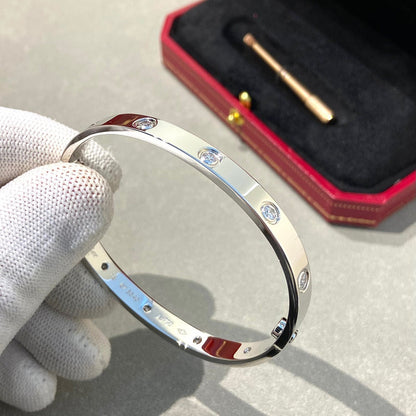 [Lucky Star]LOVE BRACELET 6.1MM 10 DIAMONDS