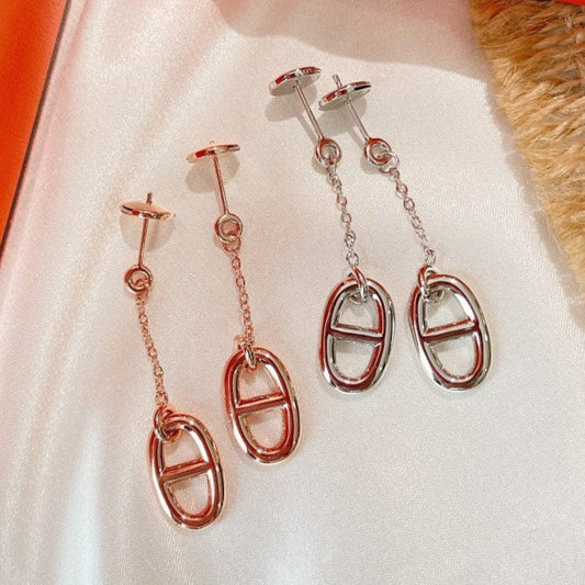[Lucky Star]CHAINE TASSEL EARRINGS