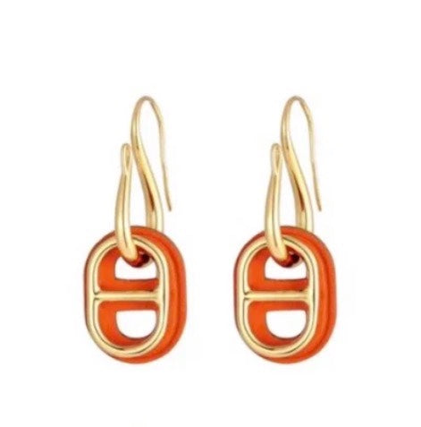 [Lucky Star]HM O'MAILLON GOLD EARRINGS