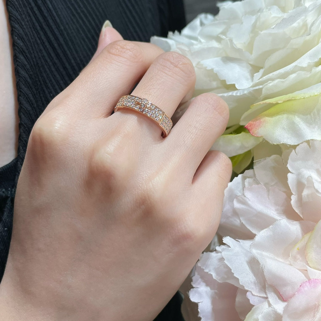 [Lucky Star]KELLY PINK GOLD DIAMOND RING