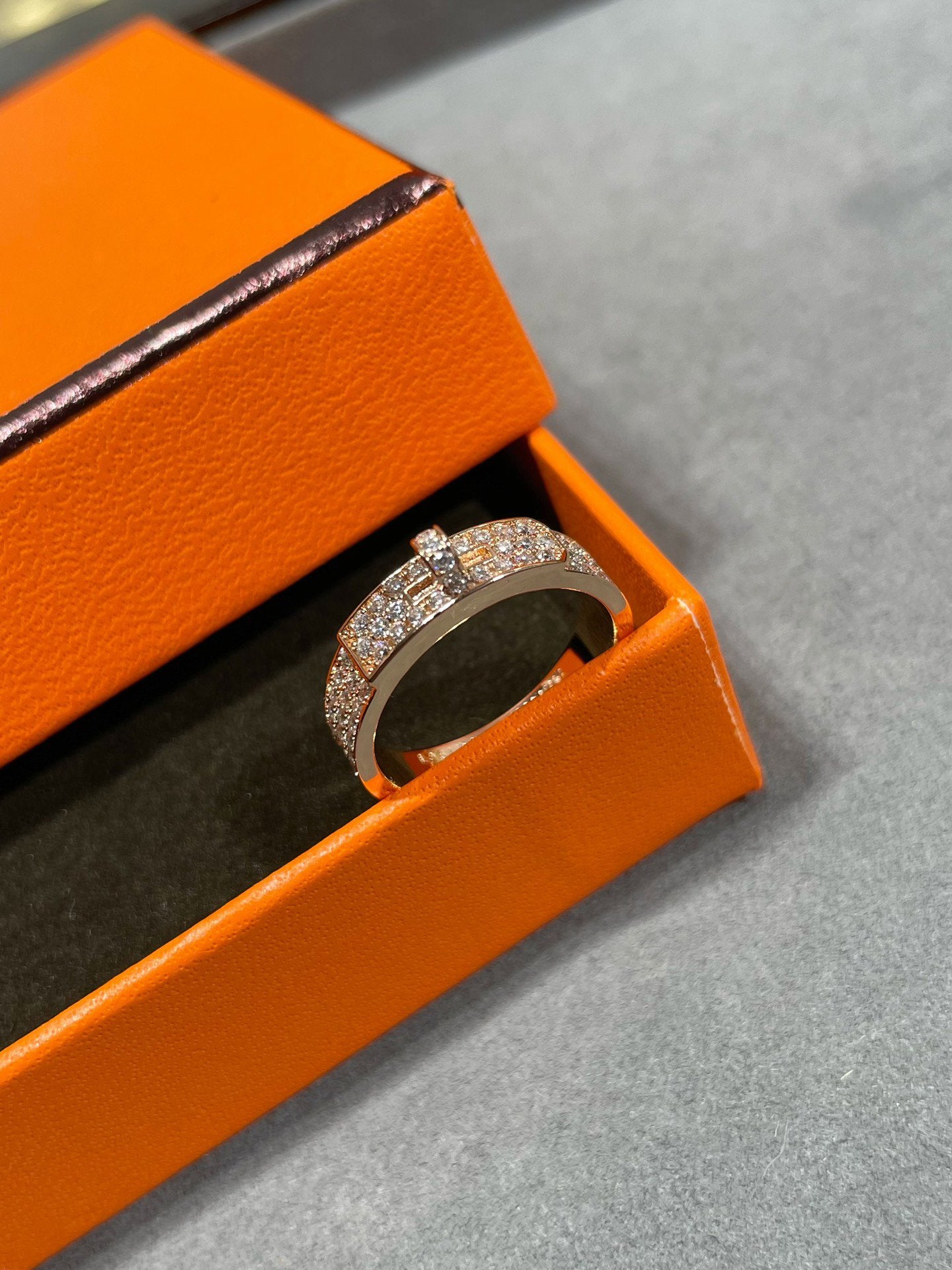 [Lucky Star]KELLY PINK GOLD DIAMOND RING