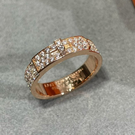 [Lucky Star]KELLY PINK GOLD DIAMOND RING