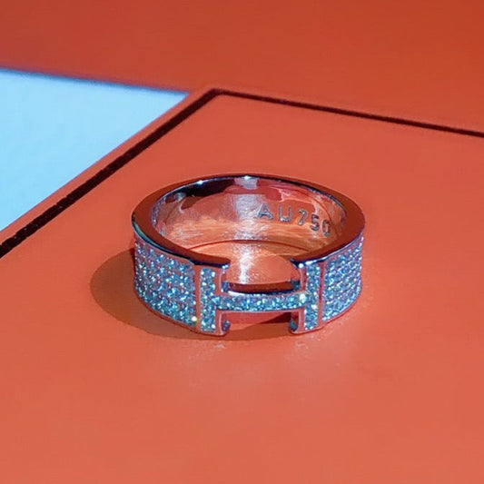 [Lucky Star]H RING FULL DIAMOND