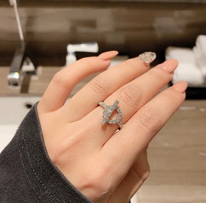[Lucky Star]ECHAPPEE RING SILVER DIAMOND