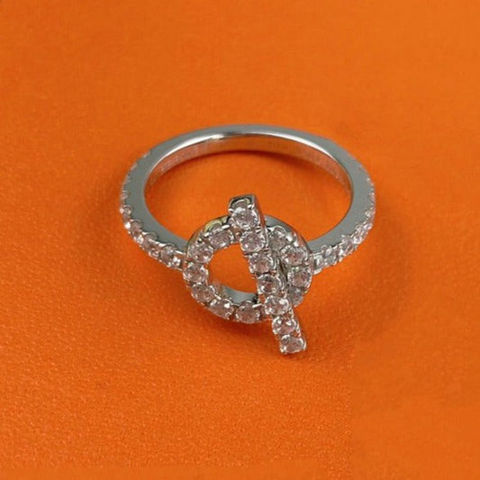[Lucky Star]ECHAPPEE RING SILVER DIAMOND
