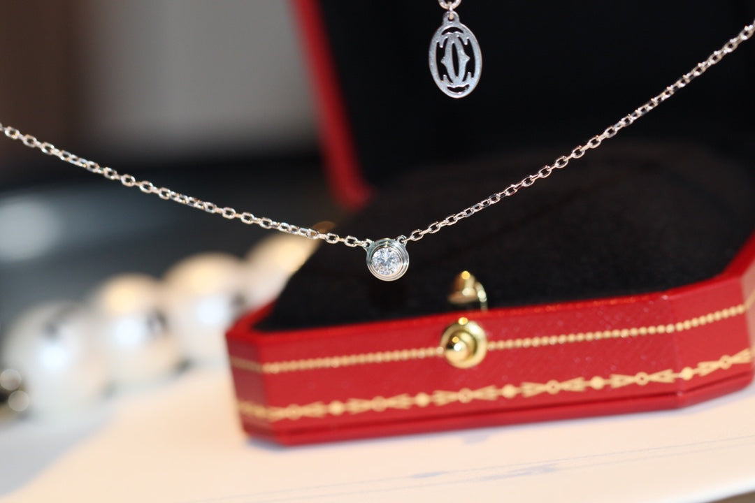 [Lucky Star]DAMOUR DIAMOND NECKLACE