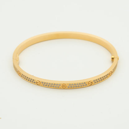 [Lucky Star]LOVE BRACELET 3.65MM DIAMOND-PAVED