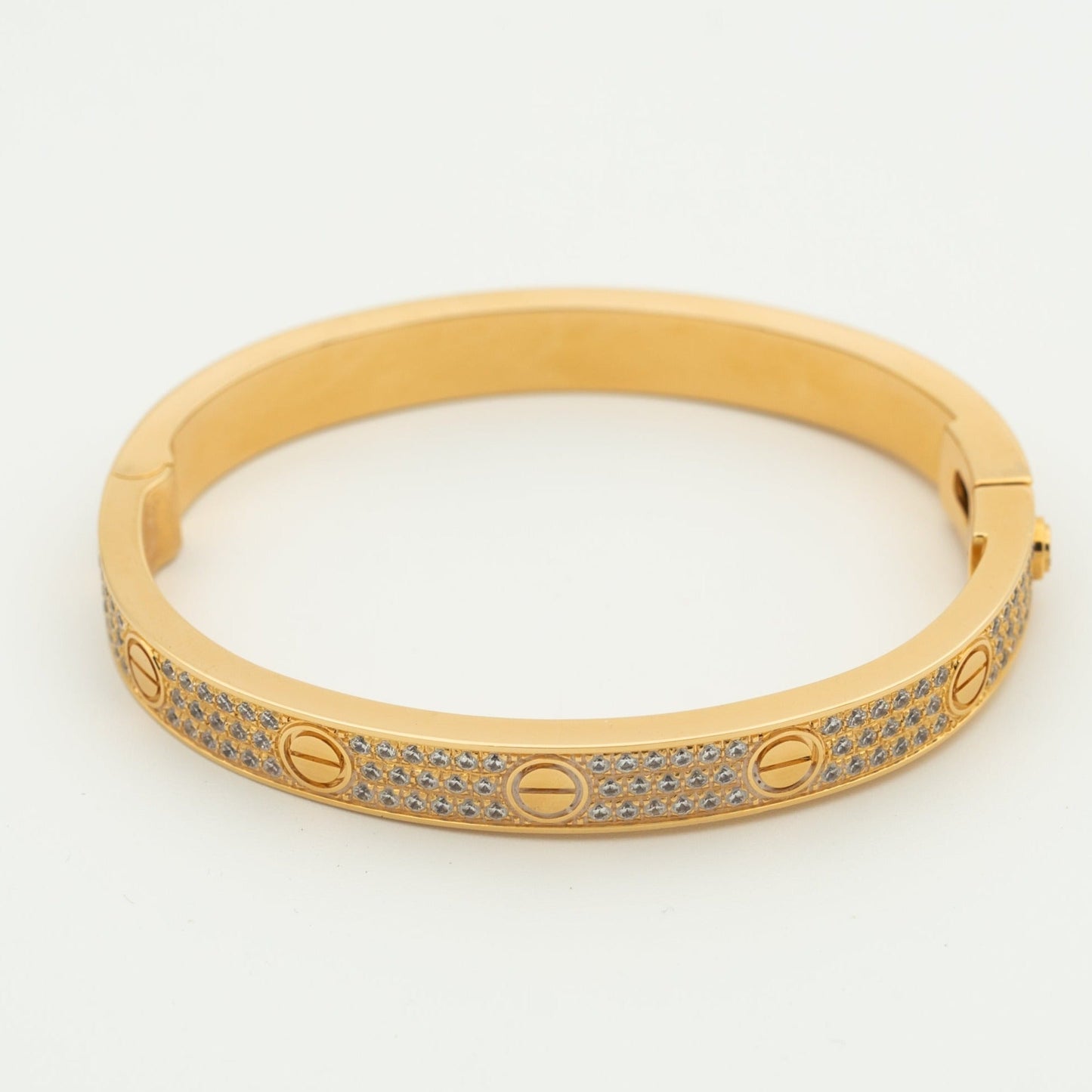 [Lucky Star]LOVE BRACELET 6.1MM DIAMOND-PAVED