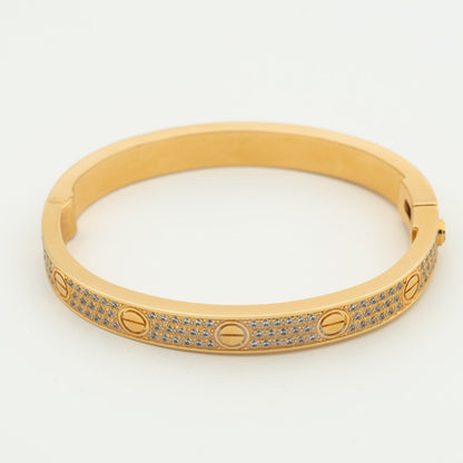 [Lucky Star]LOVE BRACELET 6.1MM DIAMOND-PAVED