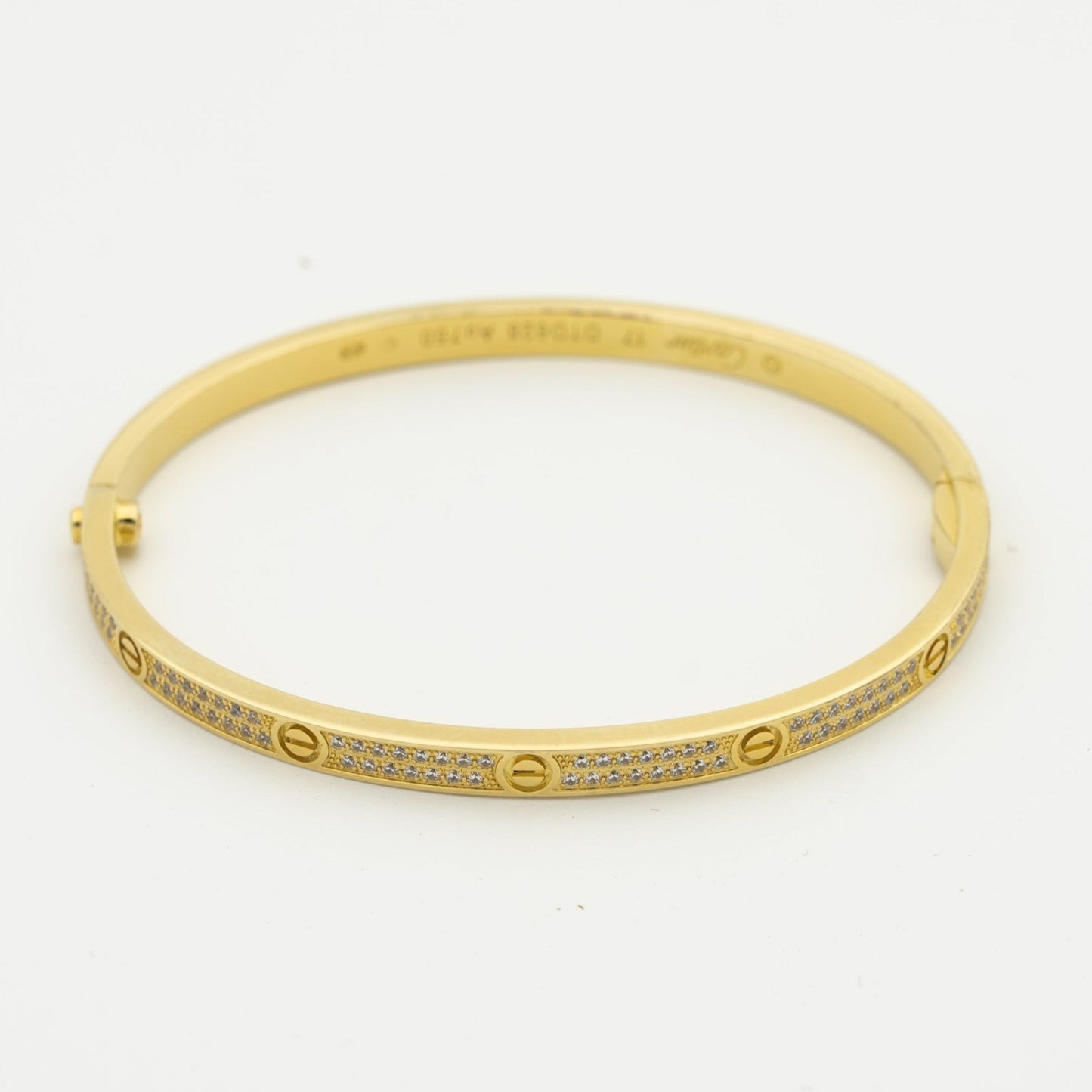 [Lucky Star]LOVE BRACELET 3.65MM DIAMOND-PAVED