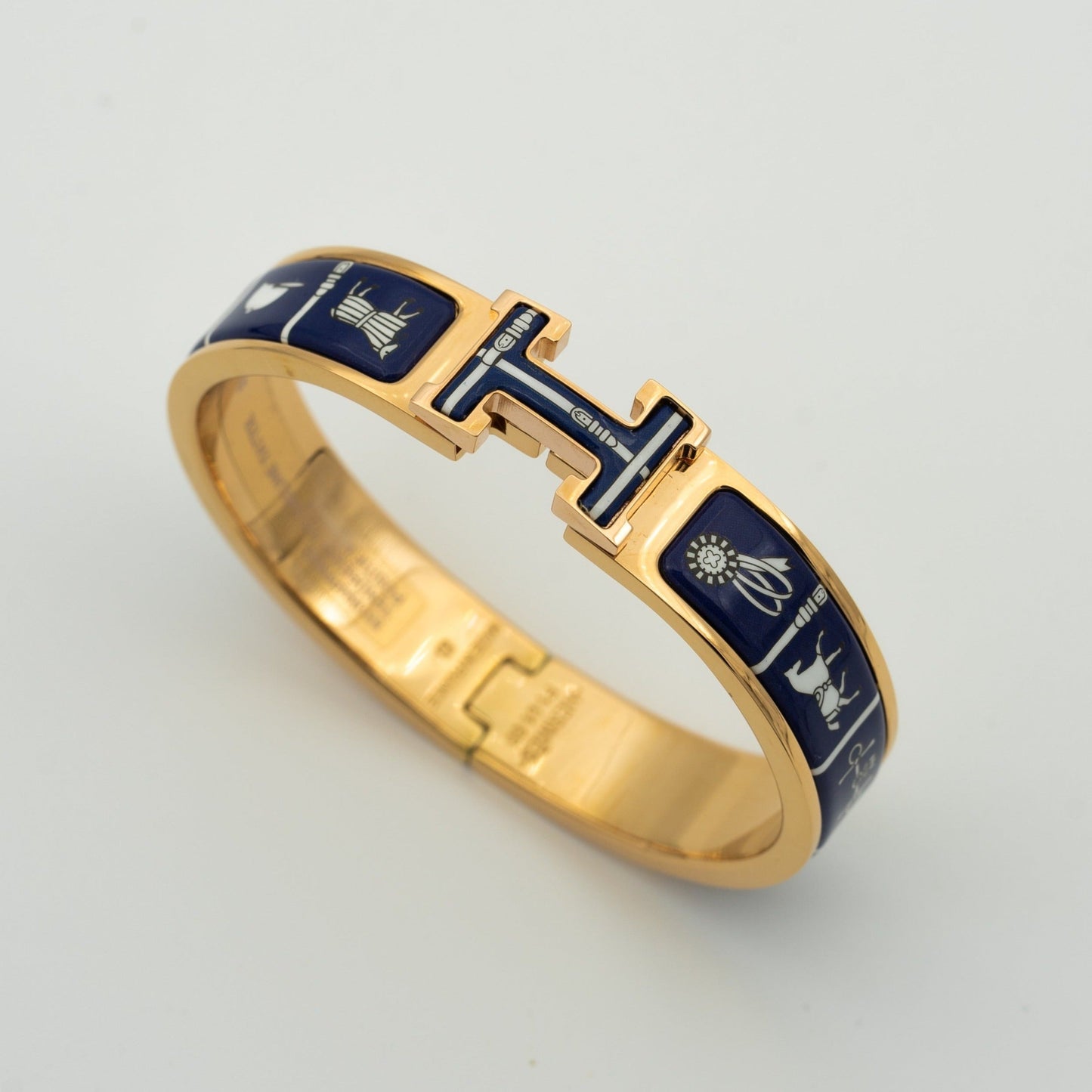 [Lucky Star]H BRACELET BLUE CERAMIC