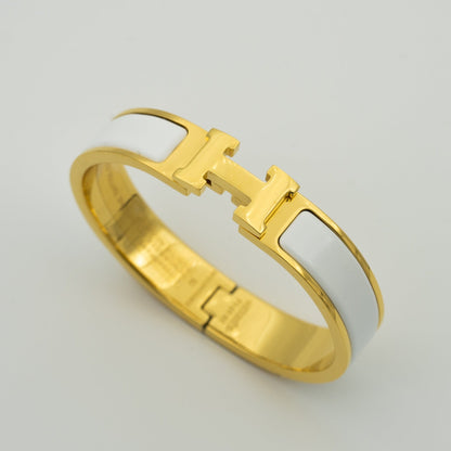 [Lucky Star]H WHITE BRACELET