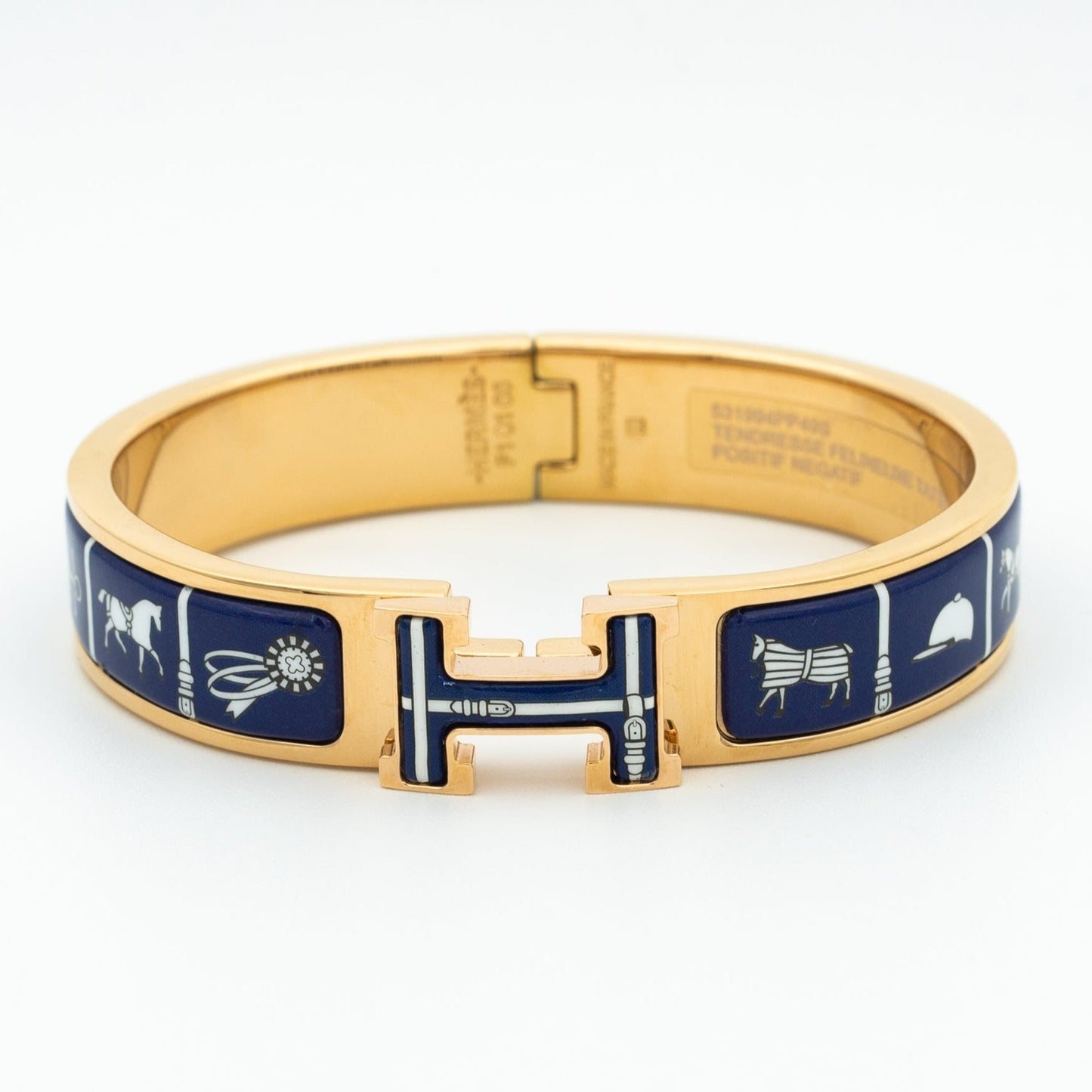 [Lucky Star]H BRACELET BLUE CERAMIC