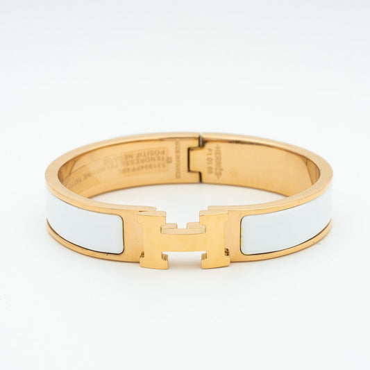 [Lucky Star]H WHITE BRACELET