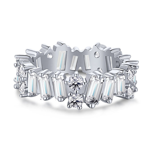 [Lucky Star]Delicate Multi Shape Tennis Ring