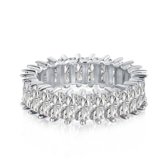 [Lucky Star]Unique Colorful Radiant Cut RIng