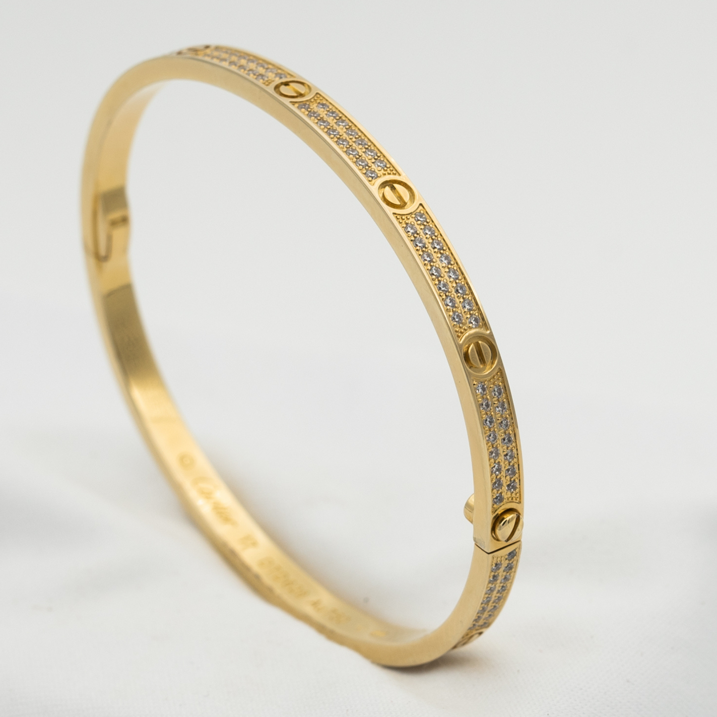 [Lucky Star]LOVE BRACELET 3.65MM DIAMOND-PAVED