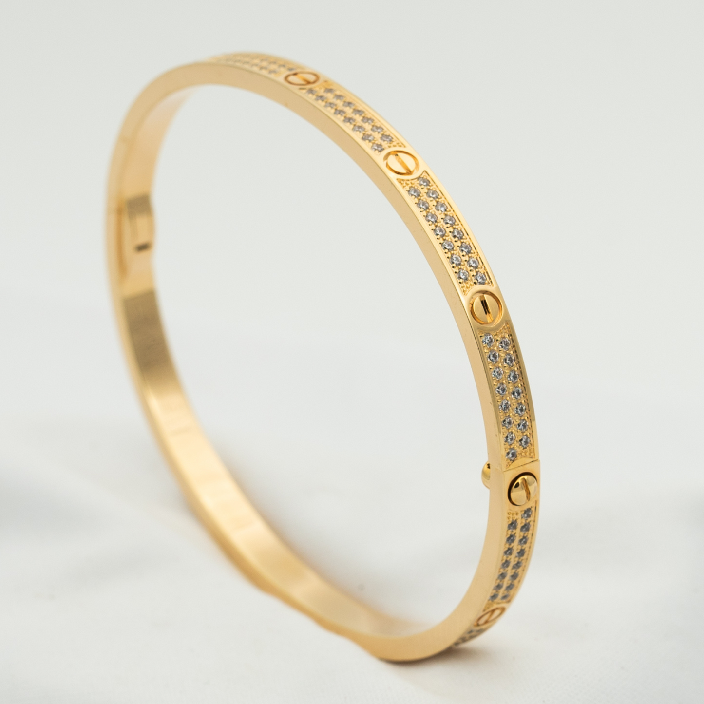 [Lucky Star]LOVE BRACELET 3.65MM DIAMOND-PAVED