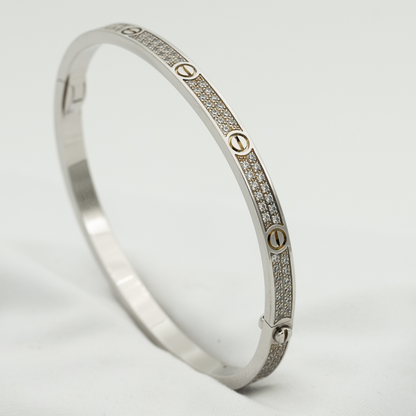 [Lucky Star]LOVE BRACELET 3.65MM DIAMOND-PAVED
