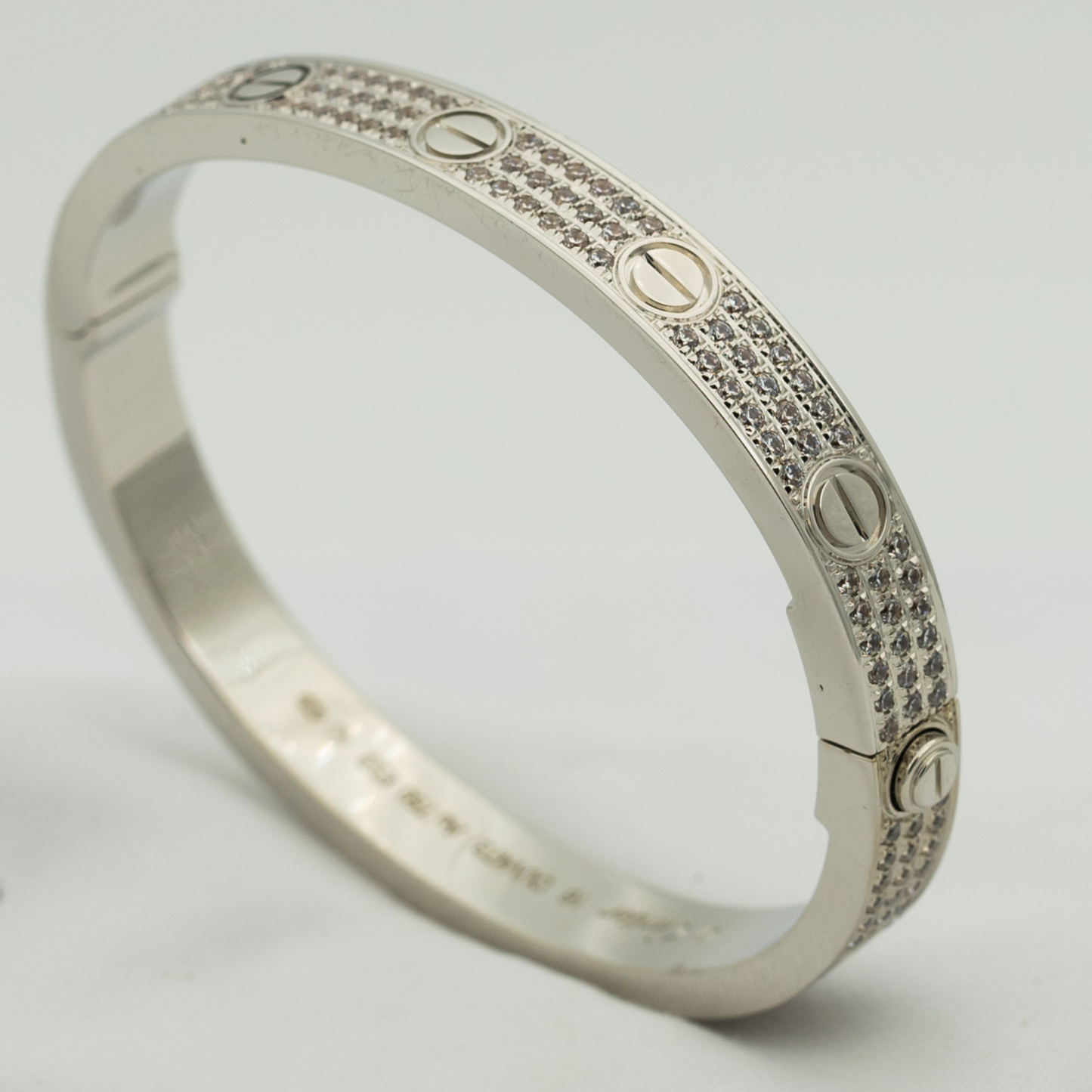 [Lucky Star]LOVE BRACELET 6.1MM DIAMOND-PAVED