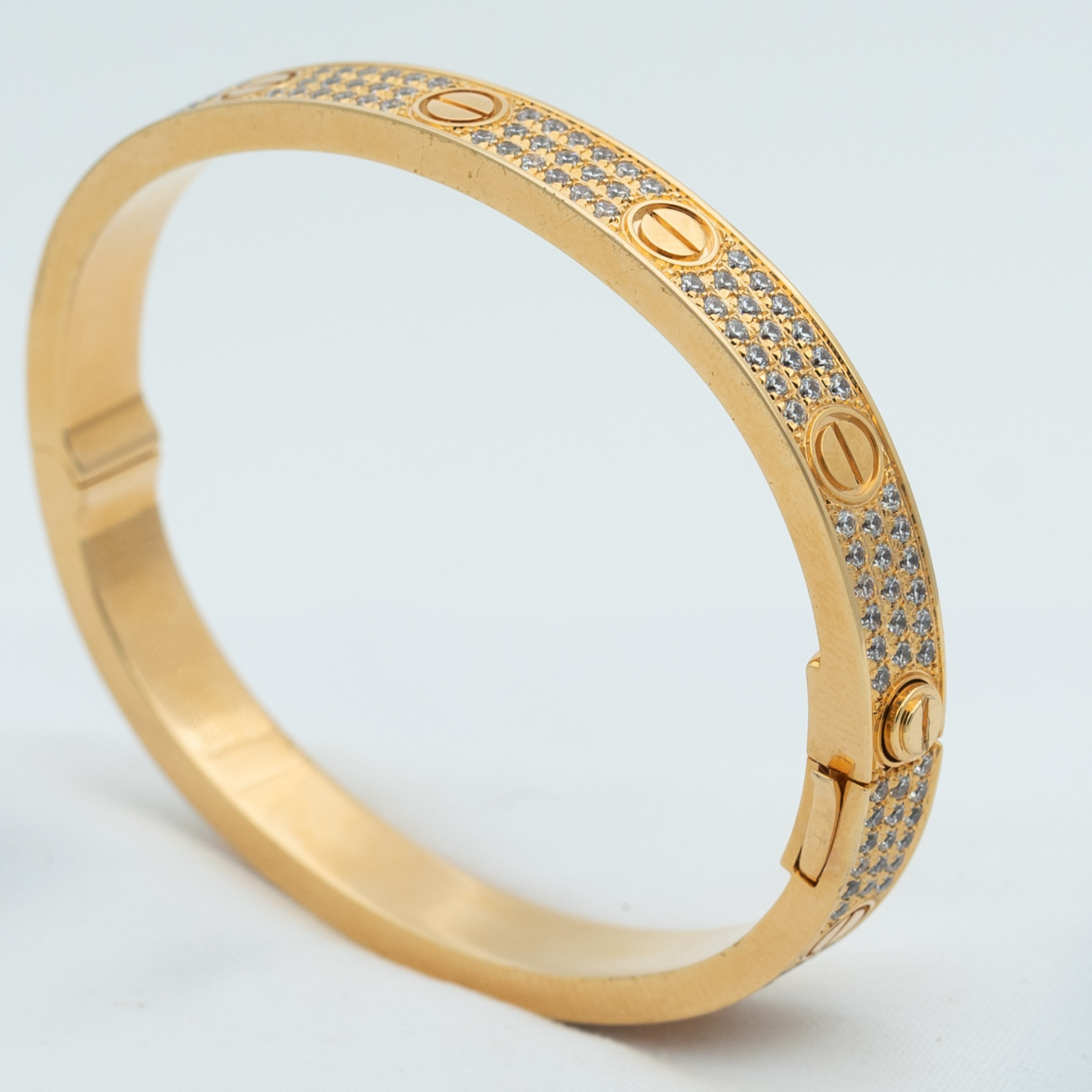 [Lucky Star]LOVE BRACELET 6.1MM DIAMOND-PAVED