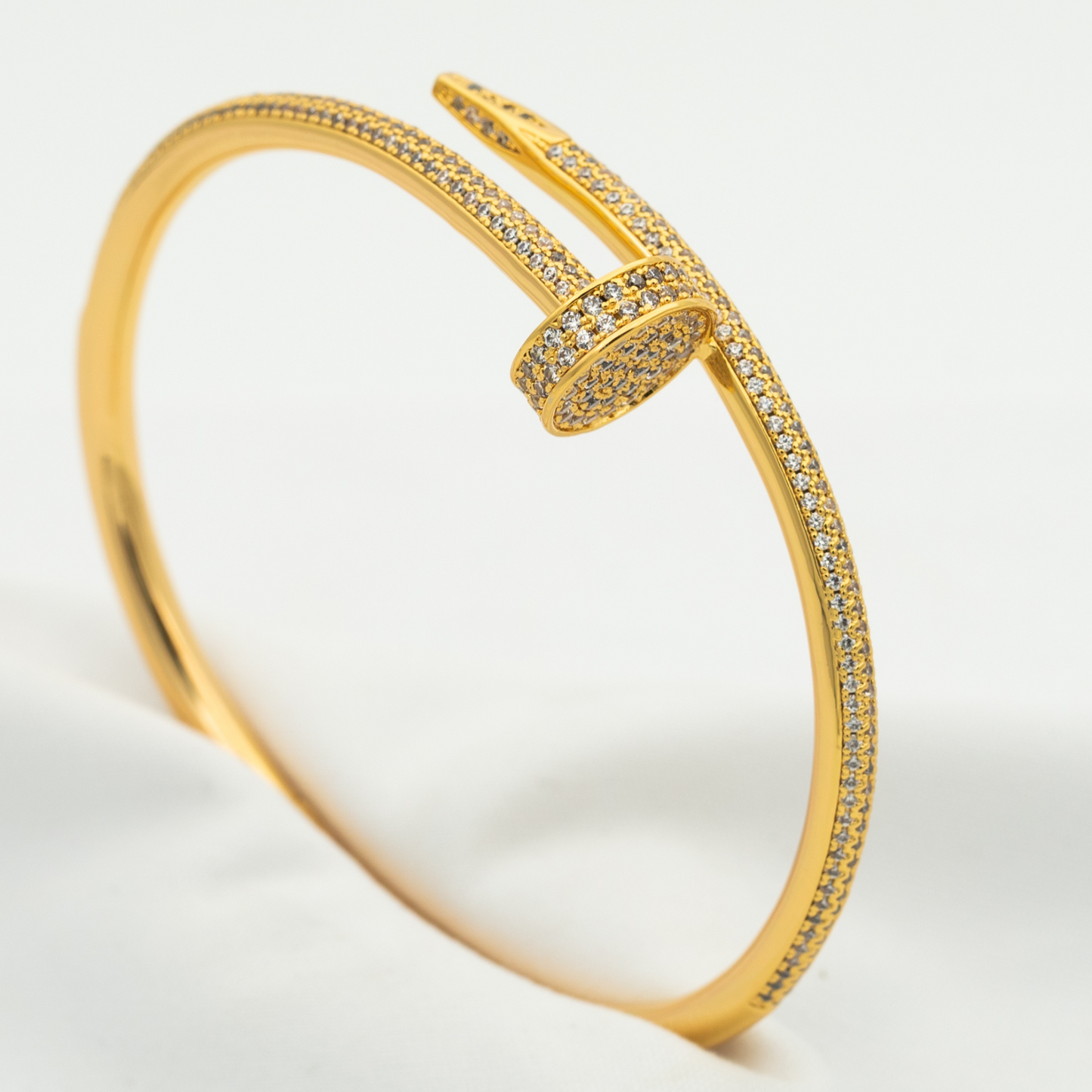 [Lucky Star]JUSTE BRACELET 3.5MM ALL DIAMONDS