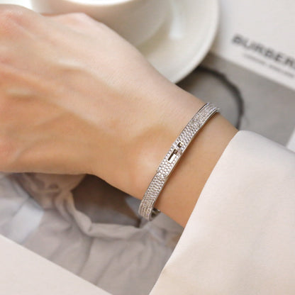 [Lucky Star]KELLY BRACELET DIAMOND PAVED