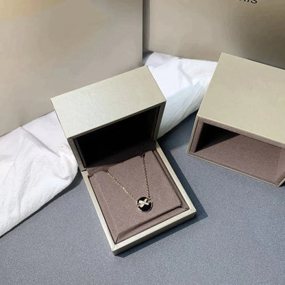 [Lucky Star]JEUX DE ROSE GOLD DIAMOND NECKLACE
