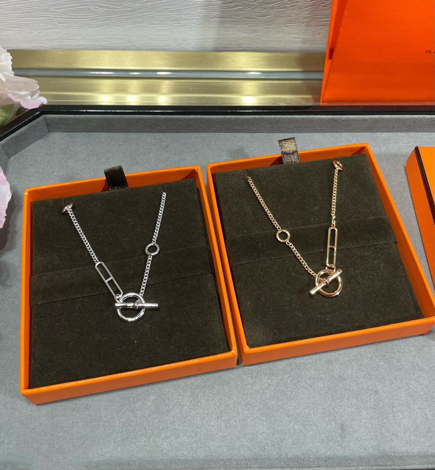 [Lucky Star]HM STERLING CHAINE D'ANCRE HEART