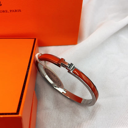 [Lucky Star]CLASSIC HM CLIC RED 8MM ENAMEL BRACELET