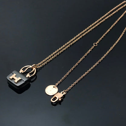[Lucky Star]WOMEN'S HM AMULETTES CONSTANCE PENDANT NECKLACE