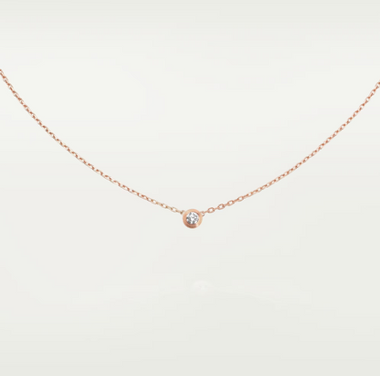 [Lucky Star]DAMOUR DIAMOND NECKLACE