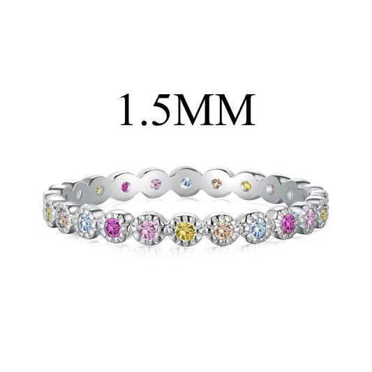 [Lucky Star]Radiant Sparkling Round Cut Daily Ring