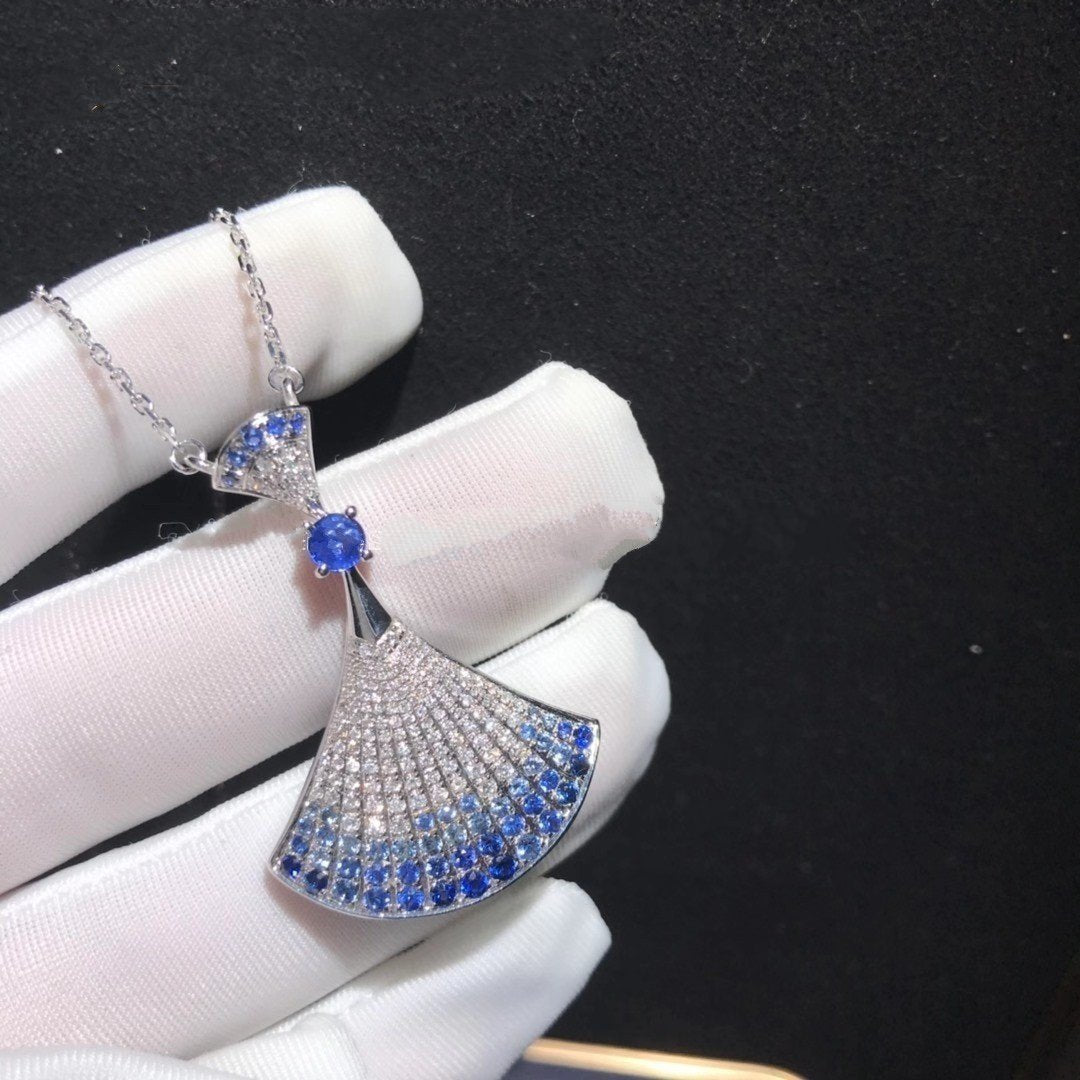 [Lucky Star]DREAM NECKLACE AGATE SILVER DIAMOND
