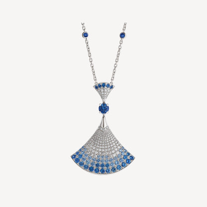[Lucky Star]DREAM NECKLACE AGATE SILVER DIAMOND