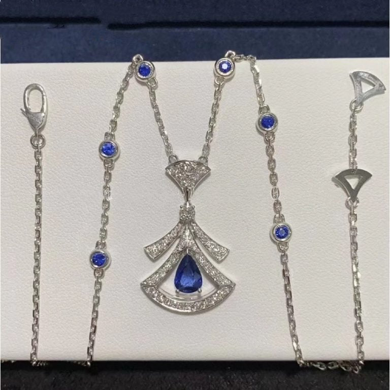 [Lucky Star]DREAM NECKLACE AGATE DIAMOND SILVER