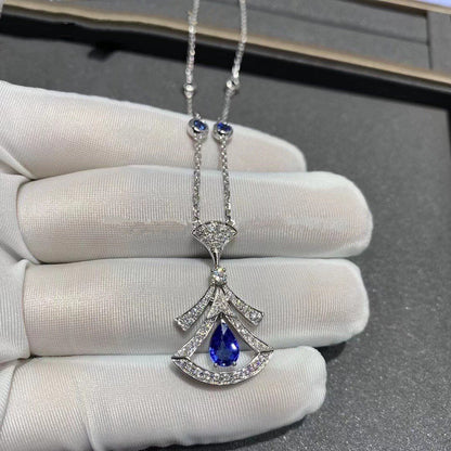 [Lucky Star]DREAM NECKLACE AGATE DIAMOND SILVER