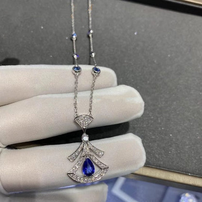 [Lucky Star]DREAM NECKLACE AGATE DIAMOND SILVER