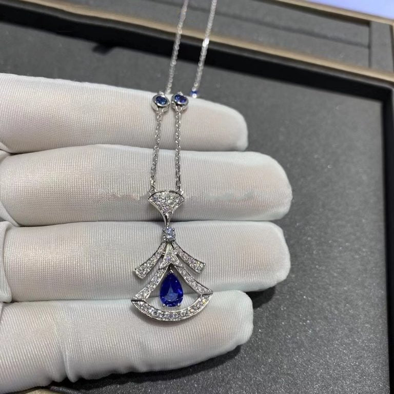 [Lucky Star]DREAM NECKLACE AGATE DIAMOND SILVER