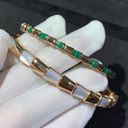 [Lucky Star]SERPENTI BRACELET PINK GOLD MOP