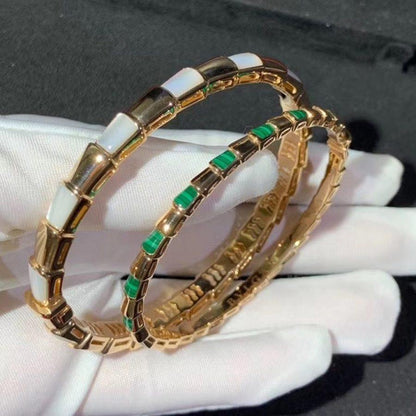 [Lucky Star]SERPENTI BRACELET PINK GOLD MOP